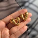 Meera Heart Studs - Image 3