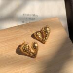 Meera Heart Studs - Image 2