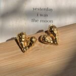 Meera Heart Studs