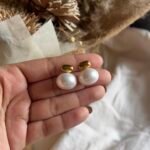 Pearl Drop Earrings - Image 2