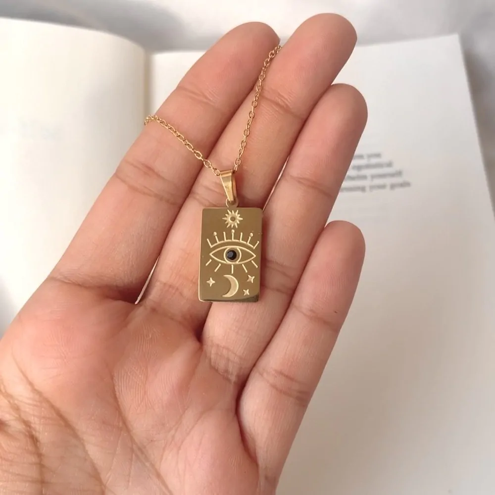 Tasha Evil Eye Necklace - Image 2