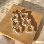 Pearl Link Earrings