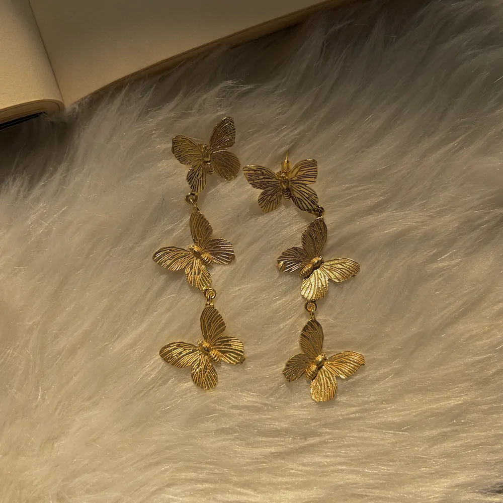 IMG_1278 Butterfly Earrings - Image 1